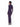 Alaïa  Barcelona Vestido Maxi Fluido color Violeta sku 732-001631 01 - Foto 3