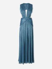 Costarellos Mujer Barcelona Vestido Maxi Silla color Azul Turquesa sku 732-001633 01 - Foto 1