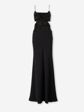 Costarellos Mujer Barcelona Vestido Maxi Pedrería color Negro sku 732-001634 01 - Foto 1