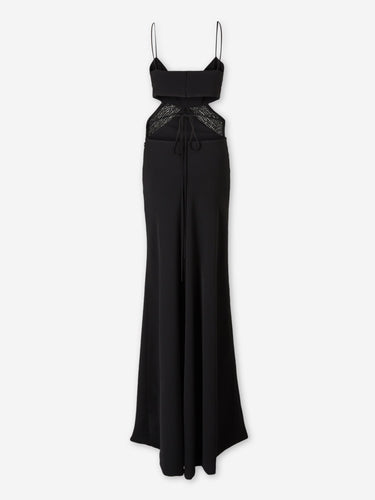 Costarellos Mujer Barcelona Vestido Maxi Pedrería color Negro sku 732-001634 01 - Foto 2