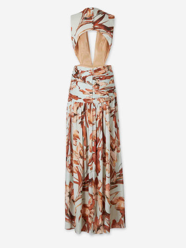 Costarellos Mujer Barcelona Vestido Maxi Drapeado color Multicolor sku 732-001638 01 - Foto 2