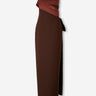 Roland Mouret Mujer Barcelona Vestido Maxi Drapeado color Burdeos sku 732-001643 01 - Foto 3