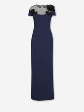 Safiyaa Mujer Barcelona Vestido Maxi Noah color Azul Marino sku 732-001644 01 - Foto 1
