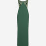 Safiyaa Mujer Barcelona Vestido Maxi Drew color Verde Oscuro sku 732-001645 01 - Foto 1