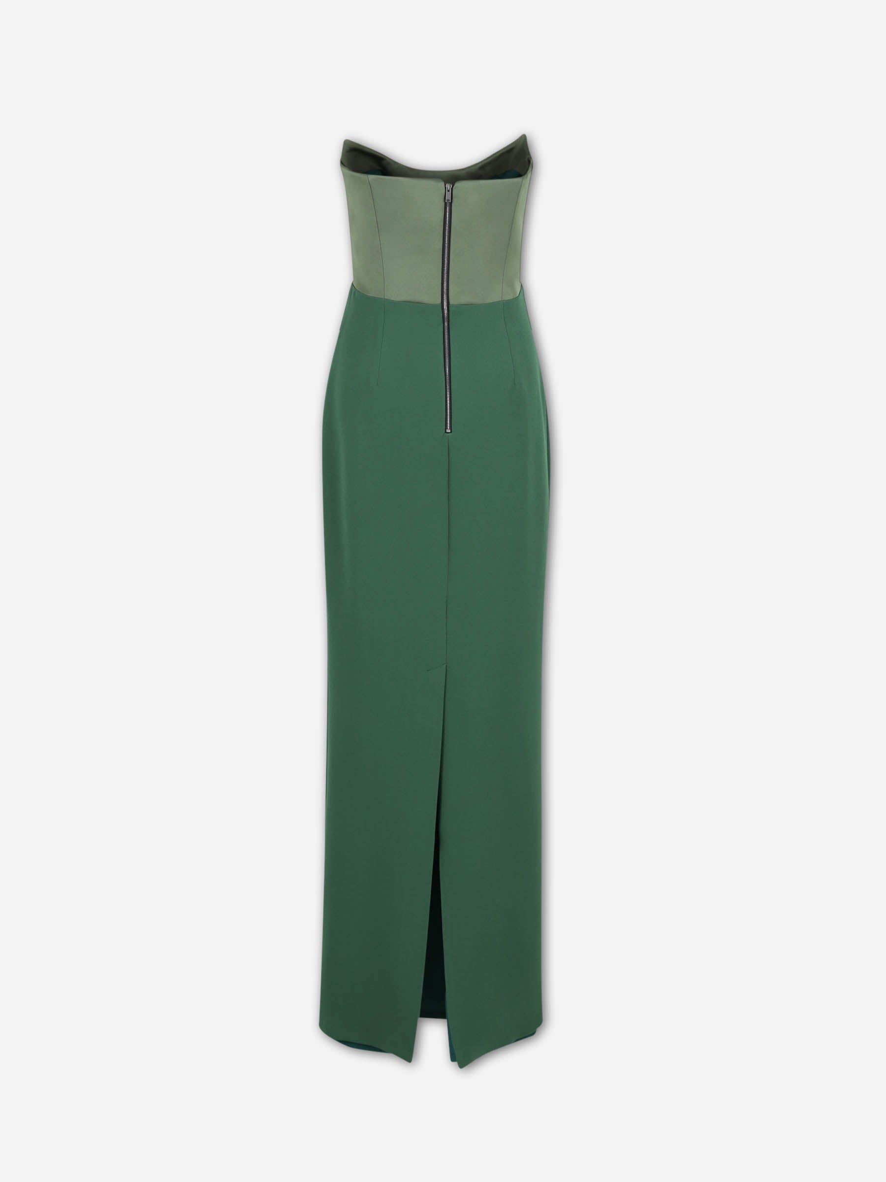 Safiyaa Mujer Barcelona Vestido Maxi Drew color Verde Oscuro sku 732-001645 01 - Foto 2