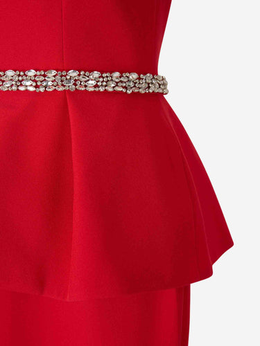 Safiyaa Mujer Barcelona Vestido Maxi Carter color Rojo sku 732-001647 01 - Foto 4