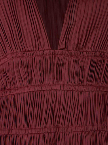 Ulla Johnson Mujer Barcelona Vestido Maxi Tasneem color Burdeos sku 732-001648 01 - Foto 3