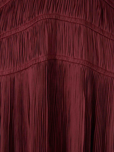 Ulla Johnson Mujer Barcelona Vestido Maxi Tasneem color Burdeos sku 732-001648 01 - Foto 4