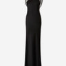 Victoria Beckham Mujer Barcelona Vestido Maxi Mesh color Negro sku 732-001653 01 - Foto 1