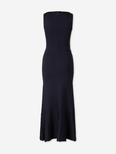 Cult Gaia Mujer Barcelona Vestido Midi Amata color Azul Marino sku 732-001664 01 - Foto 3