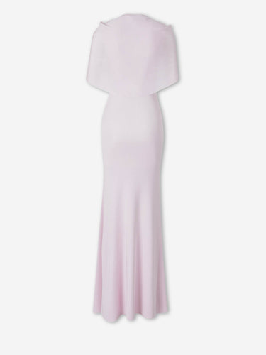 Roland Mouret Mujer Barcelona Vestido Maxi Punto color Rosa Palo sku 732-001667 01 - Foto 2