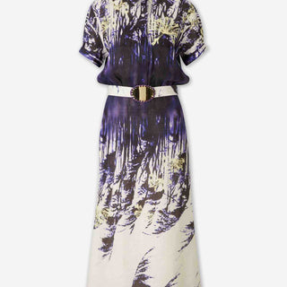 Silvia Tcherassi Mujer Barcelona Vestido Midi Lee color Multicolor sku 732-001675 01 - Foto 1