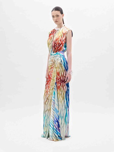 Silvia Tcherassi Mujer Barcelona Vestido Samaira color Multicolor sku 732-001678 01 - Foto 1