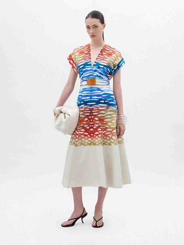 Silvia Tcherassi Mujer Barcelona Vestido Sakura color Multicolor sku 732-001679 01 - Foto 1