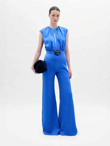 Silvia Tcherassi Mujer Barcelona Mono Largo Noel color Azul sku 732-001680 01 - Foto 1