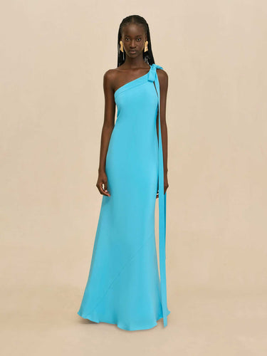Cult Gaia Mujer Barcelona Vestido Maxi Florence color Azul sku 732-001699 01 - Foto 1