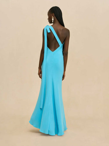 Cult Gaia Mujer Barcelona Vestido Maxi Florence color Azul sku 732-001699 01 - Foto 2