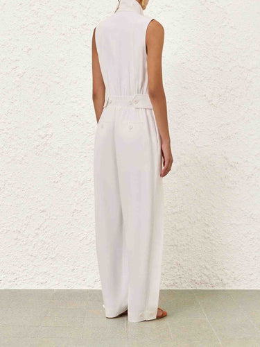 Zimmermann Mujer Barcelona Mono Luna Twill color Blanco sku 732-001702 01 - Foto 3