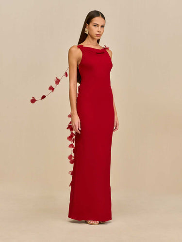 Cult Gaia Mujer Barcelona Vestido Nymeria Grown color Rojo sku 732-001705 01 - Foto 1