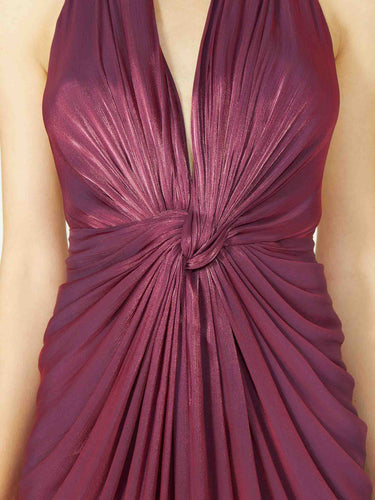Costarellos Mujer Barcelona Vestido Maxi Colette color Cereza sku 732-001706 01 - Foto 4