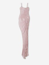Marmar Halim Mujer Barcelona Vestido Maxi Plisado color Rosa Palo sku 732-001709 01 - Foto 1