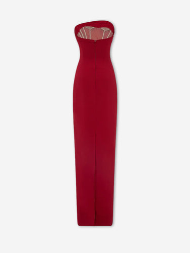 Marmar Halim Mujer Barcelona Vestido Maxi Floral color Rojo sku 732-001710 01 - Foto 3