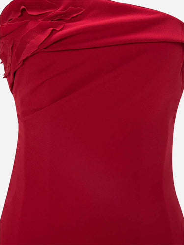 Marmar Halim Mujer Barcelona Vestido Maxi Floral color Rojo sku 732-001710 01 - Foto 4