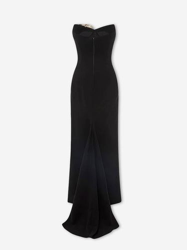 Marmar Halim Mujer Barcelona Vestido Maxi Floral color Negro sku 732-001712 01 - Foto 3