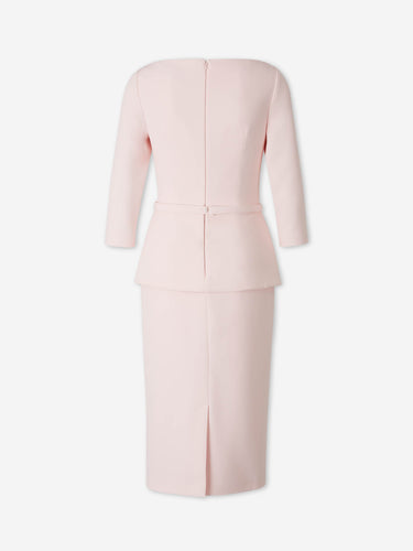 Safiyaa Mujer Barcelona Vestido Midi Rildanna color Rosa Palo sku 732-001716 01 - Foto 2