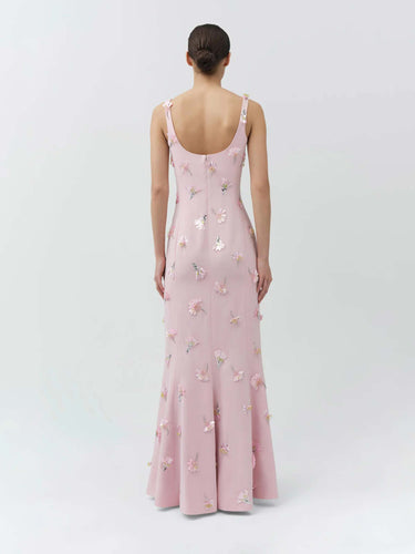 Simkhai Mujer Barcelona Vestido Maxi Briella color Rosa Palo sku 732-001733 01 - Foto 3