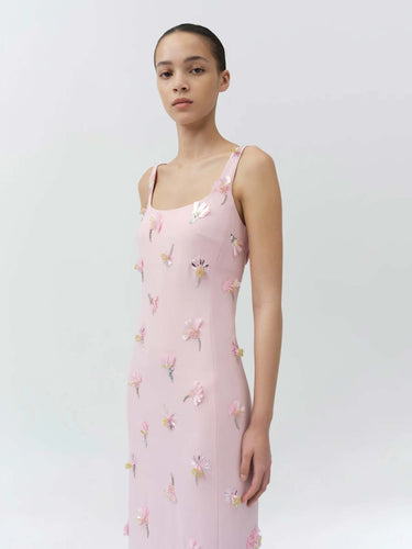 Simkhai Mujer Barcelona Vestido Maxi Briella color Rosa Palo sku 732-001733 01 - Foto 4
