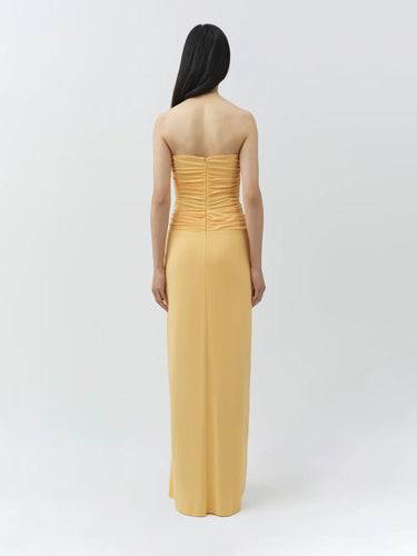 Simkhai Mujer Barcelona Vestido Maxi Emma color Naranja Claro sku 732-001736 01 - Foto 3