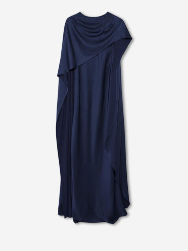 Simkhai Mujer Barcelona Vestido Satinado Capa color Azul Marino sku 732-001737 01 - Foto 1