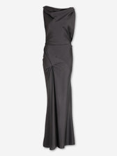 Victoria Beckham Mujer Barcelona Vestido Posy Gown color Gris Antracita sku 732-001746 01 - Foto 1