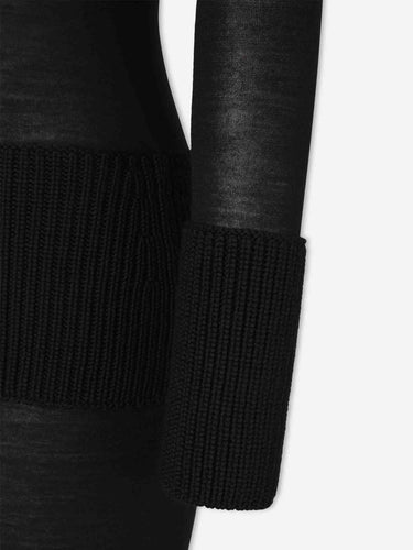 Alaïa Mujer Barcelona Vestido Maxi Punto color Negro sku 732-001747 01 - Foto 4