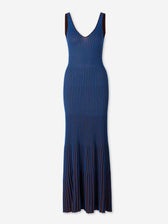 Staud Mujer Barcelona Vestido Punto Claretta color Azul Cobalto sku 732-001751 01 - Foto 1