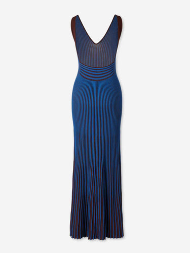 Staud Mujer Barcelona Vestido Punto Claretta color Azul Cobalto sku 732-001751 01 - Foto 2