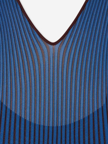 Staud Mujer Barcelona Vestido Punto Claretta color Azul Cobalto sku 732-001751 01 - Foto 3