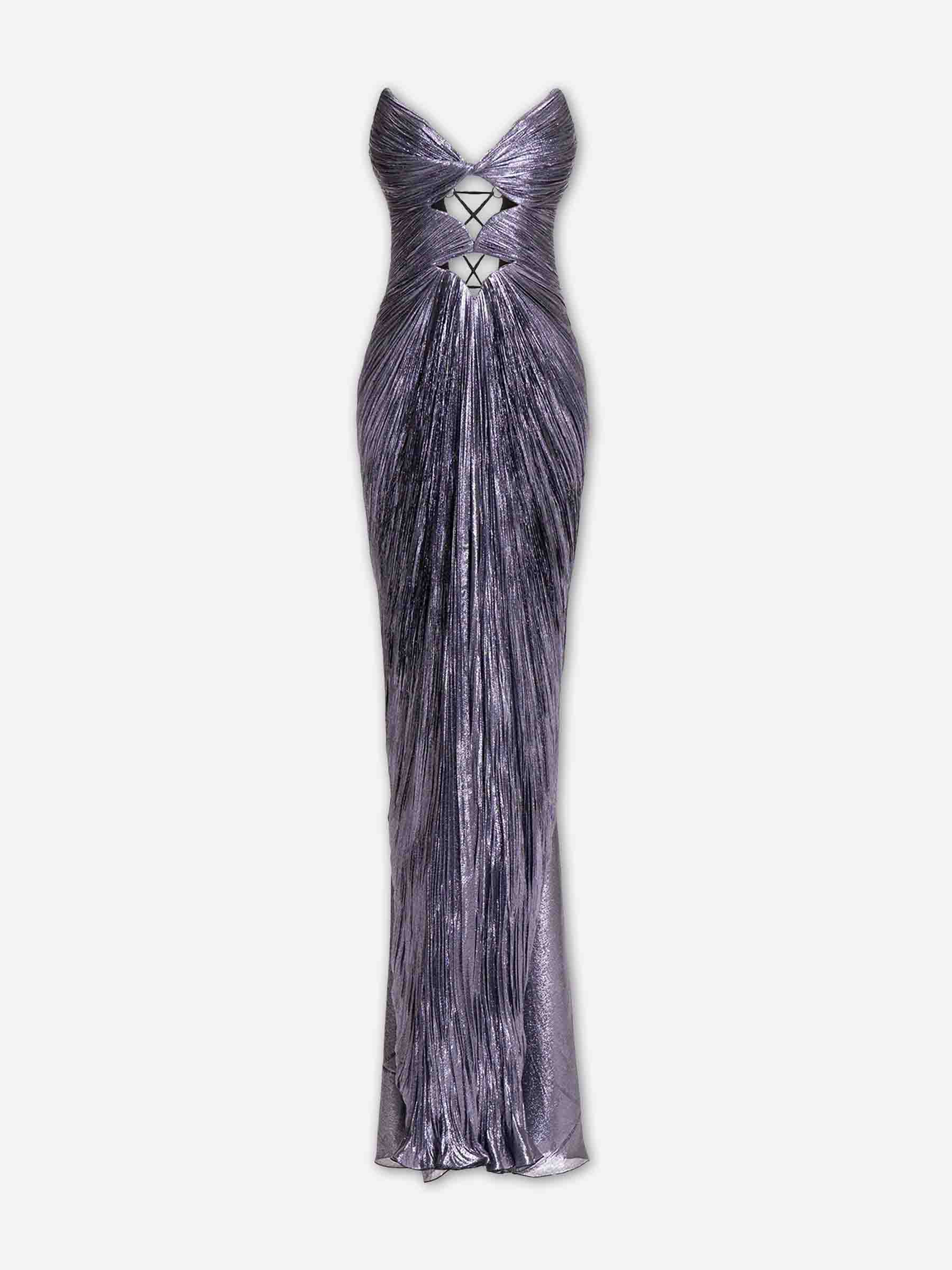 Maria Lucia Hohan Mujer Barcelona Vestido Despina color Lila sku 732-001752 01 - Foto 1