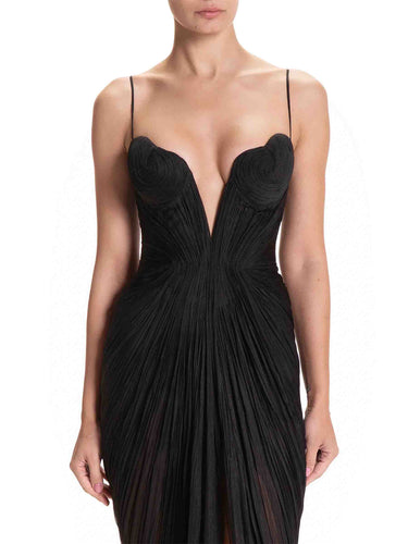 Maria Lucia Hohan Mujer Barcelona Vestido Maxi Cecilia color Negro sku 732-001754 01 - Foto 4