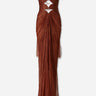 Maria Lucia Hohan Mujer Barcelona Vestido Maxi Catarina color Terracota sku 732-001755 01 - Foto 1
