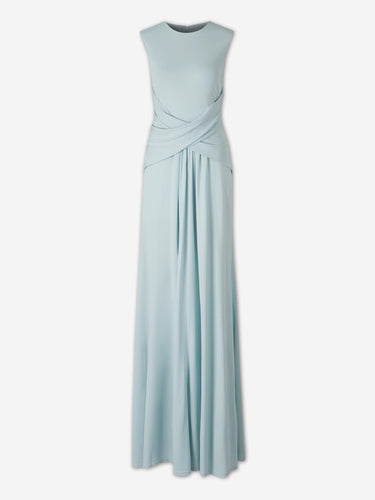 Roland Mouret Mujer Barcelona Vestido Maxi Cruzado color Verde Menta sku 732-001757 01 - Foto 1