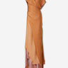 Marmar Halim Mujer Barcelona Vestido Maxi Drapeado color Naranja Claro sku 732-001772 01 - Foto 1