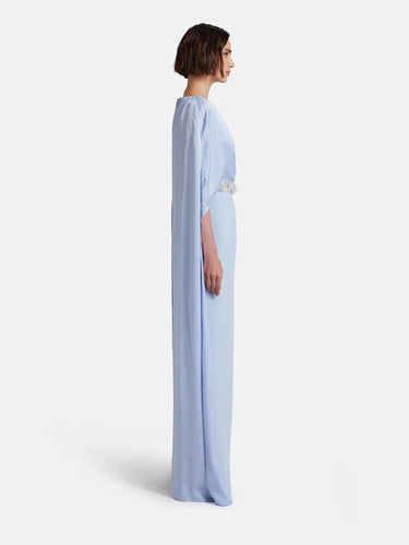 Safiyaa Mujer Barcelona Vestido Maxi Mirabella color Azul Celeste sku 732-001773 01 - Foto 5