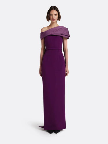 Safiyaa Mujer Barcelona Vestido Maxi Phira color Violeta sku 732-001775 01 - Foto 2