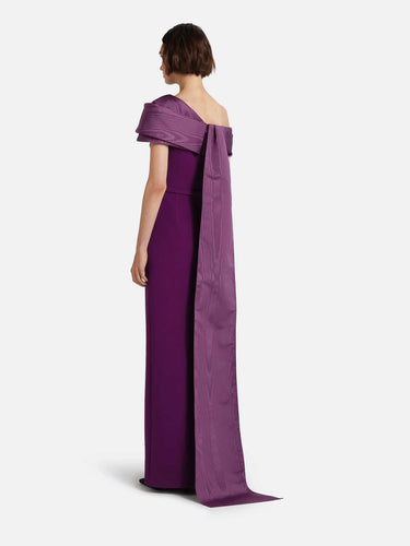 Safiyaa Mujer Barcelona Vestido Maxi Phira color Violeta sku 732-001775 01 - Foto 3