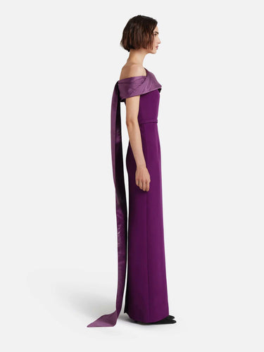 Safiyaa Mujer Barcelona Vestido Maxi Phira color Violeta sku 732-001775 01 - Foto 5