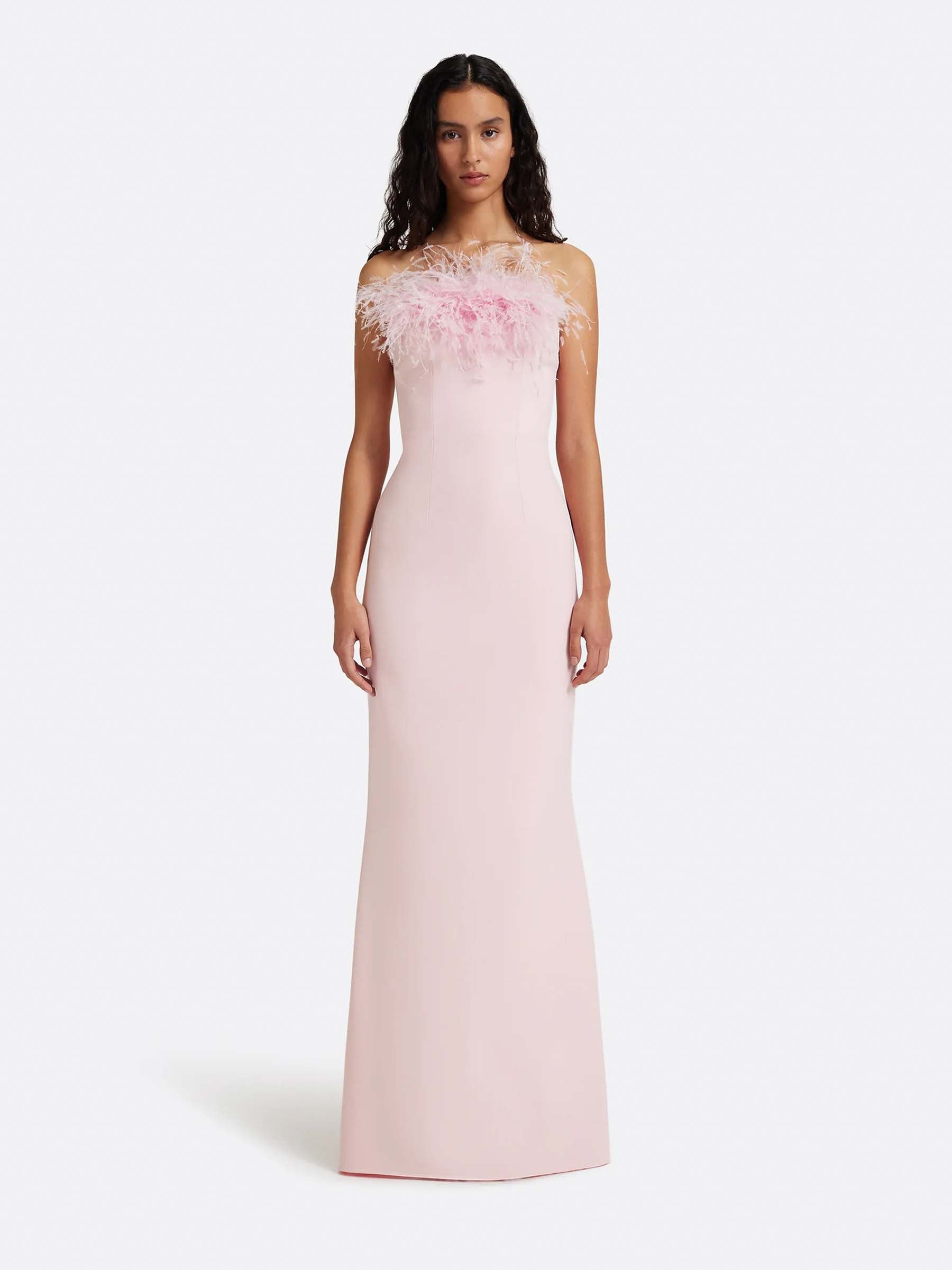Safiyaa Mujer Barcelona Vestido Maxi Soshin color Rosa Palo sku 732-001776 01 - Foto 2