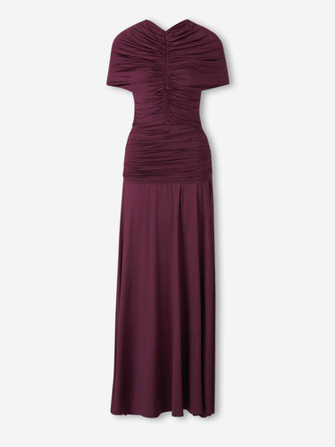 Vestido Maxi Fruncidos