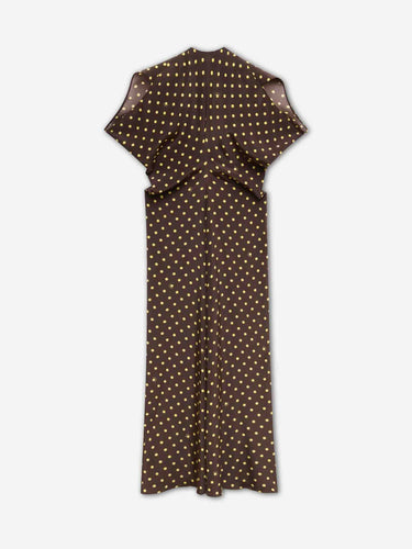 Marni Mujer Barcelona Vestido Polka Dots color Marrón Oscuro sku 733-000004 01 - Foto 1